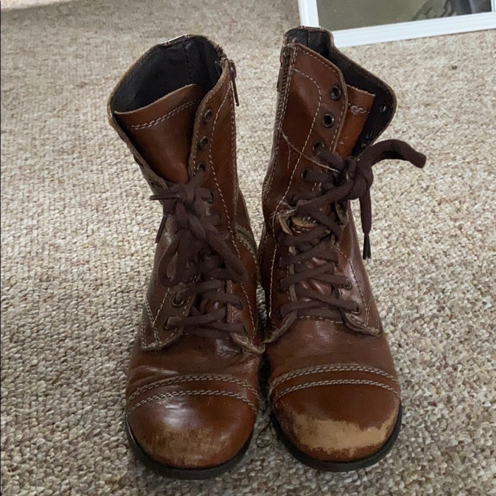 Steve Madden Combat Boots
